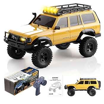 Amazon.com: EAZYRC FMS Fcx18 1/18 Land Cruiser 80 Toyota RC
